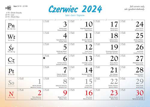 WL7 Polskie zakątki - kalendarium